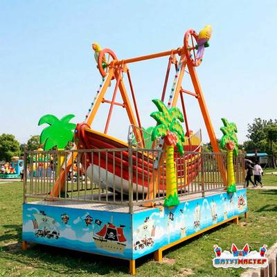 Аттракцион корабль «Тропическое путешествие», 12 мест, 4,5×2,2×3,5 м