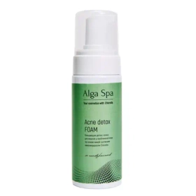 Детокс-пенка Alga Spa очищающая для жирной и проблемной кожи «Acne detox FOAM», 150мл