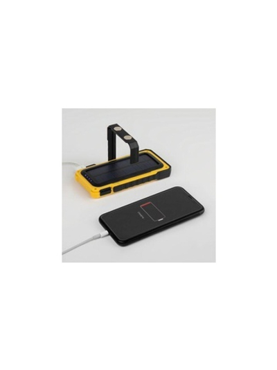 Фонарь аккумуляторный рабочий Практик RA-811 COB 15Вт powerbank солнечн. батарея магнит Эра Б0054472