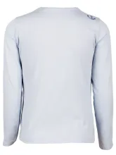 Нежно-голубой лонгслив Marc O'Polo