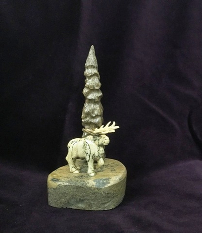 "Лось в лесу"