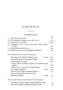Utopia in Latin and in English | Thomas More