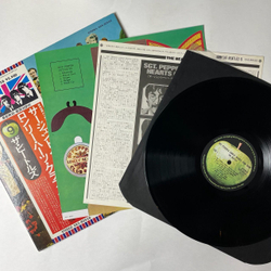 Винтажная виниловая пластинка LP The Beatles Sgt. Pepper's Lonely Hearts Club Band (Japan 1976) (Obi) Lovely Rita