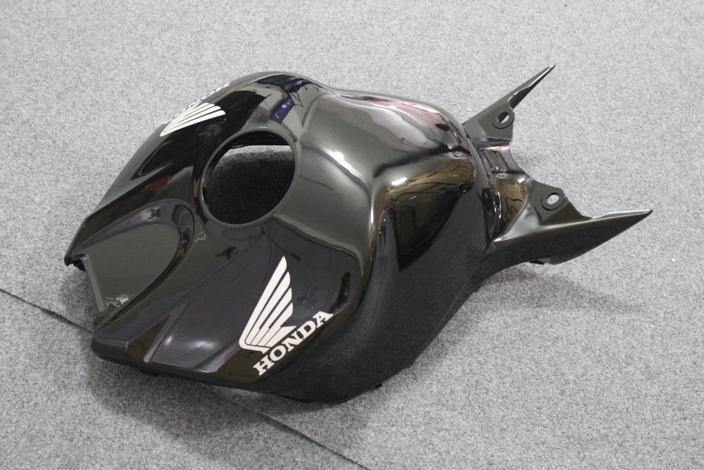 Комплект пластика для мотоцикла Honda CBR 1000RR 06-07 Черный с белыми наклейками