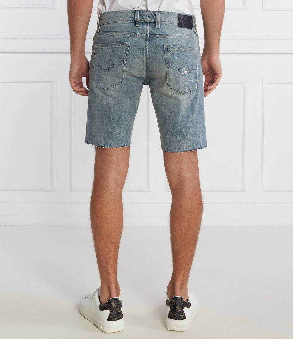 Шорты GUESS - голубой(M3GAV2 D4YQ0)