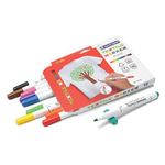 Маркеры для ткани 10 ЦВЕТОВ CENTROPEN "Textile Marker", круглый наконечник, 1,8 мм, 2739/10, 5 2739 1001