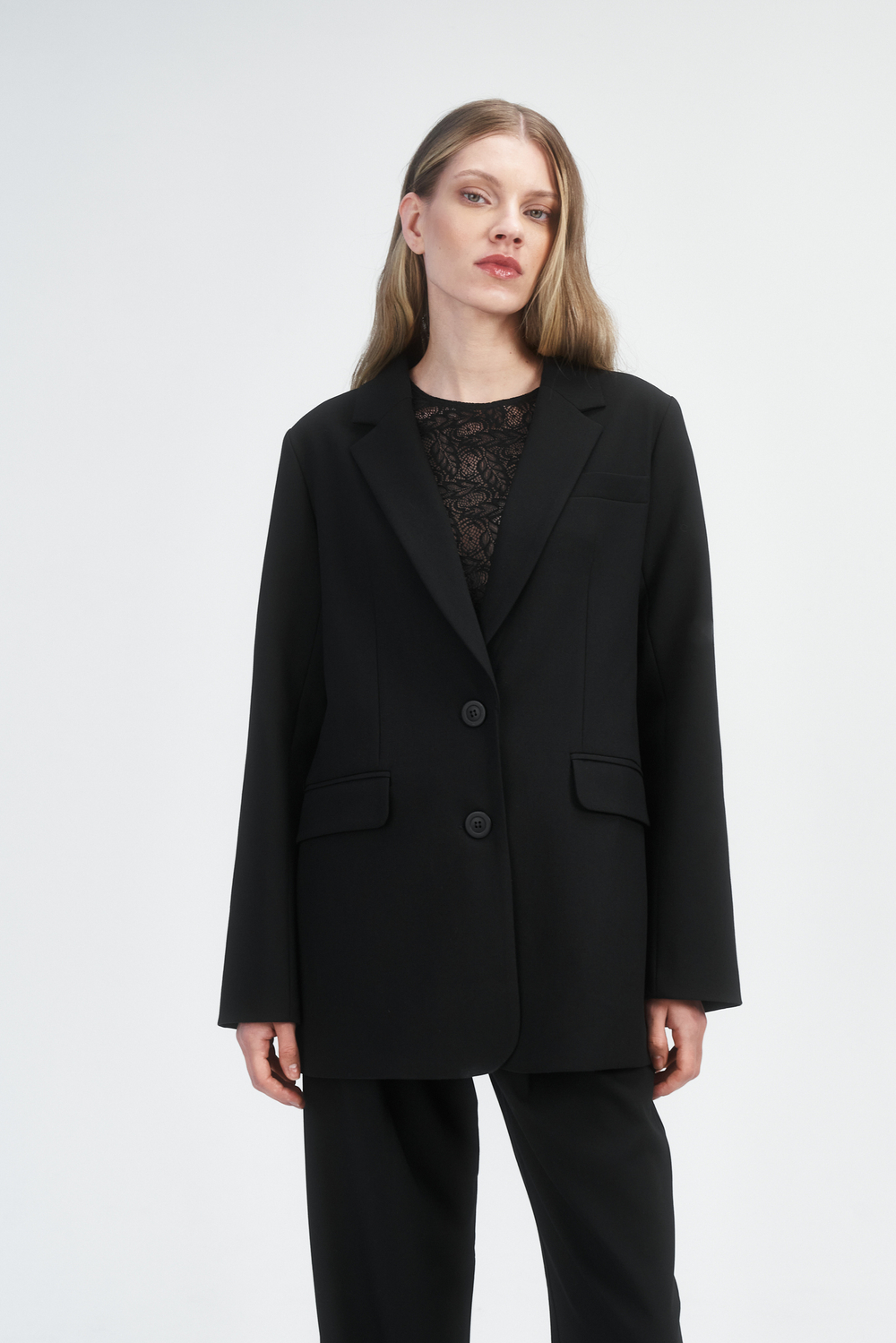 Жакет однобортный