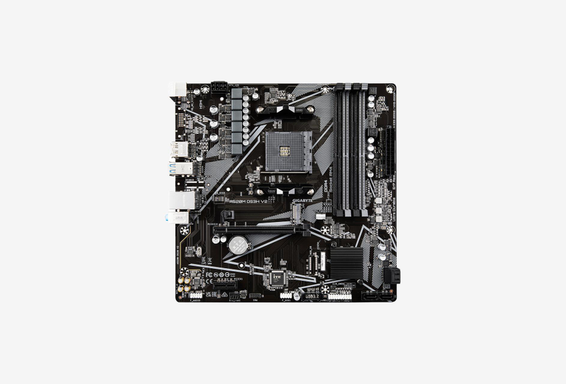 Материнская плата Gigabyte A520M DS3H V2