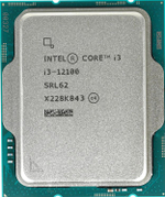 Процессор Intel Core i3 12100, LGA 1700,  OEM [cm8071504651012 srl62]
