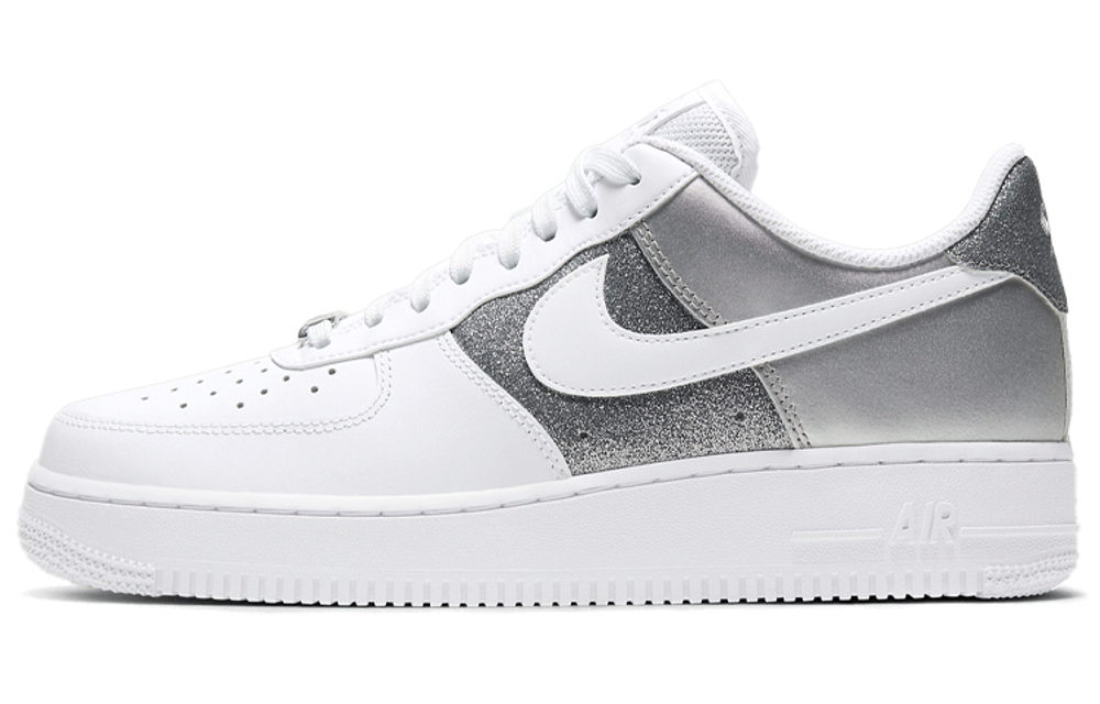 Nike Air Force 1 Low 07 White Metallic Silver Women"s