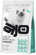 AJO Sterilised Курица Контроль веса 1кг. развес