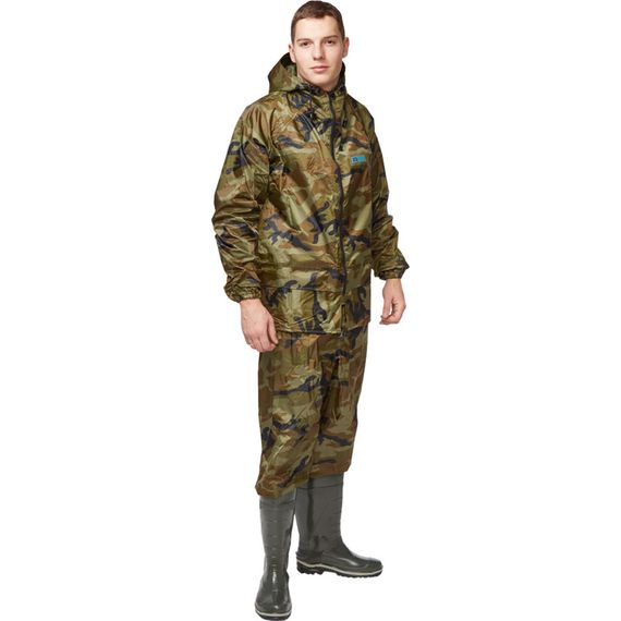 Костюм непромокаемый Hunter-КБР полиэфир с ПВХ покрытием хаки