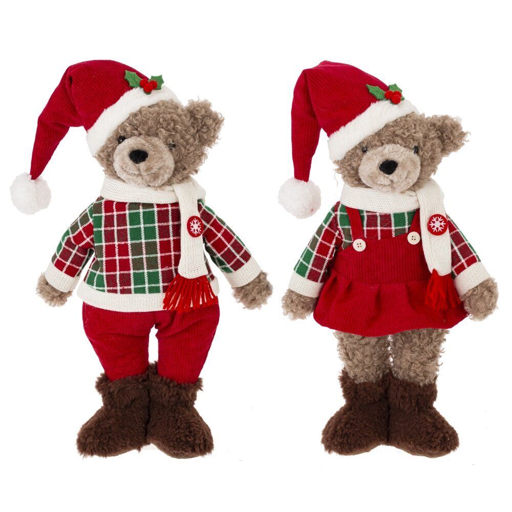 GAEM Игрушка набивная "Медвежонок", L19 W8,5 H37 см, 2в.