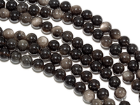 Нить бусин из обсидиана 6,5мм