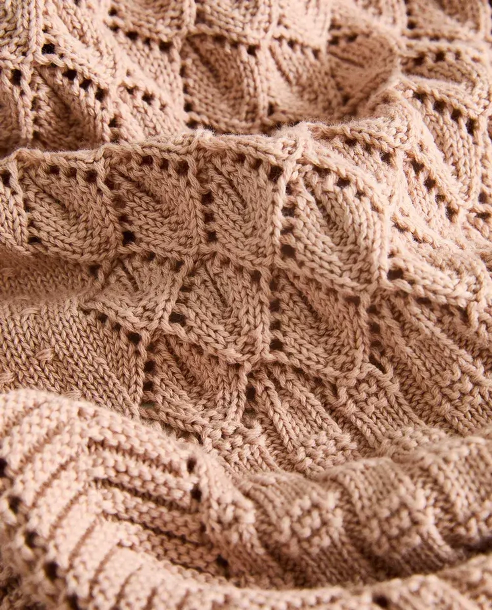 ZARA HOME ДЕТСКИЙ ПЛЕД В СТИЛЕ ПЭЧВОРК, РОЗОВЫЙ