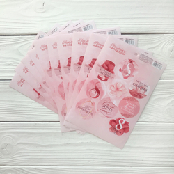 Наклейки "С 8 марта"