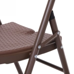 Стул складной 45*50*86см «Венеция» рисунок под ротанг