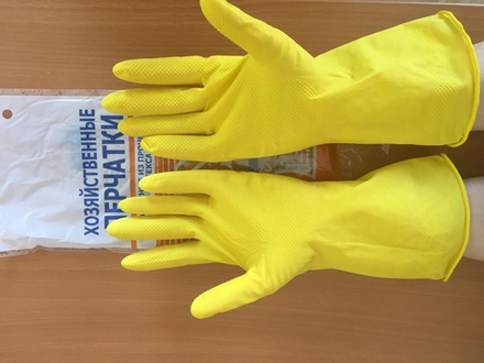 Перчатки резиновые (12пар/20уп)