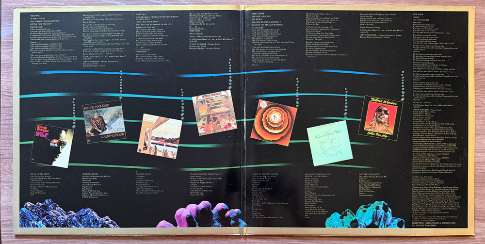 Stevie Wonder ‎– Stevie Wonder's Original Musiquarium 1 2LP (Германия 1982г.)