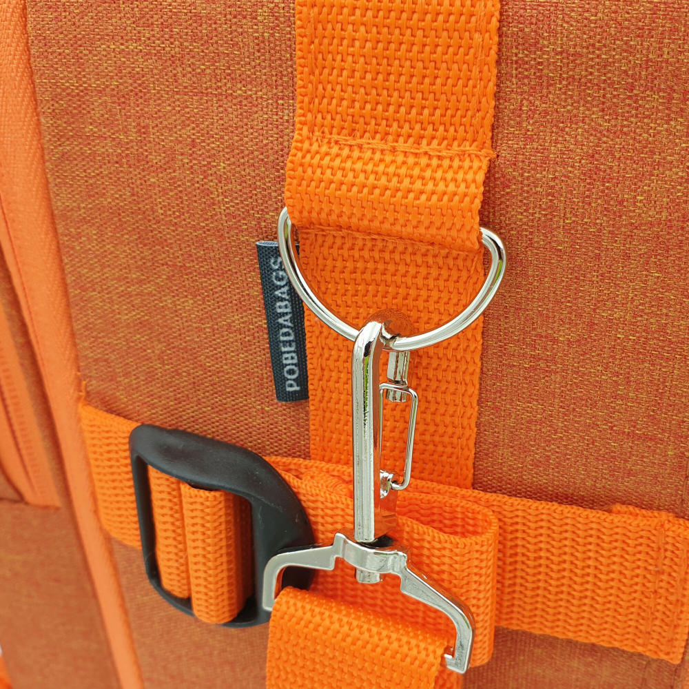 Рюкзак-трансформер для ручной клади 36х30х27 Pobedabags Orange Base
