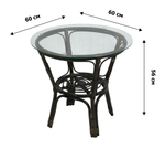 Набор мебели Garden Story Багамы Мини (2кресла+стол (2 уп.), каркас коричневый, подушки бежевые)