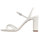 Jimmy Choo Elsy One Strap Sandals 8cm Women"s Ivory White