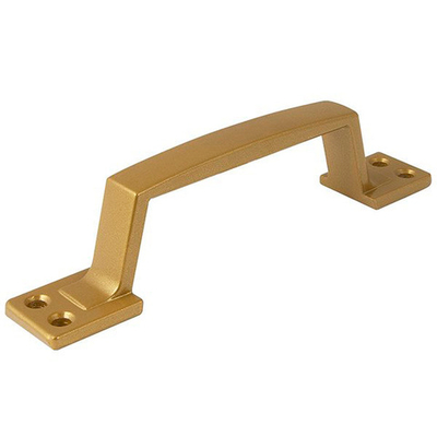 Ручка скобка РС 100-1 металлик золотой