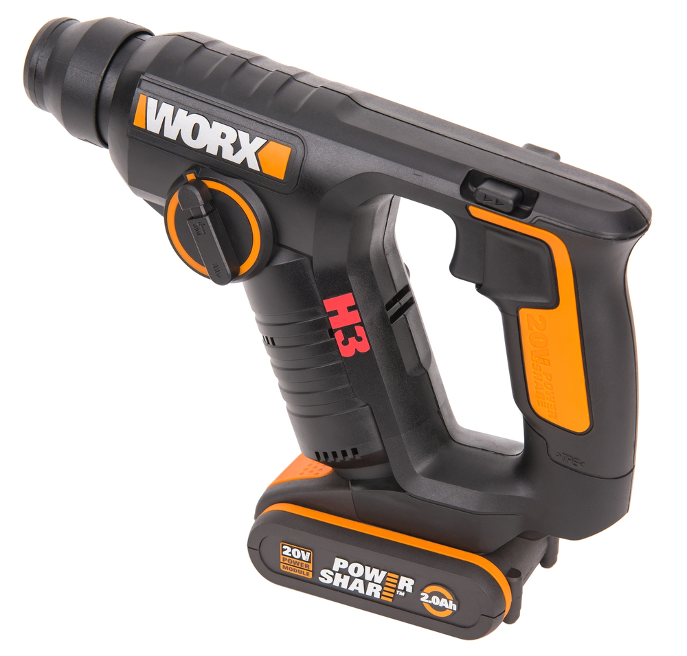 Перфоратор аккумуляторный WORX WX394.3