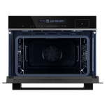 Компактный духовой шкаф электрический с паром MAUNFELD MCMO5016STGB