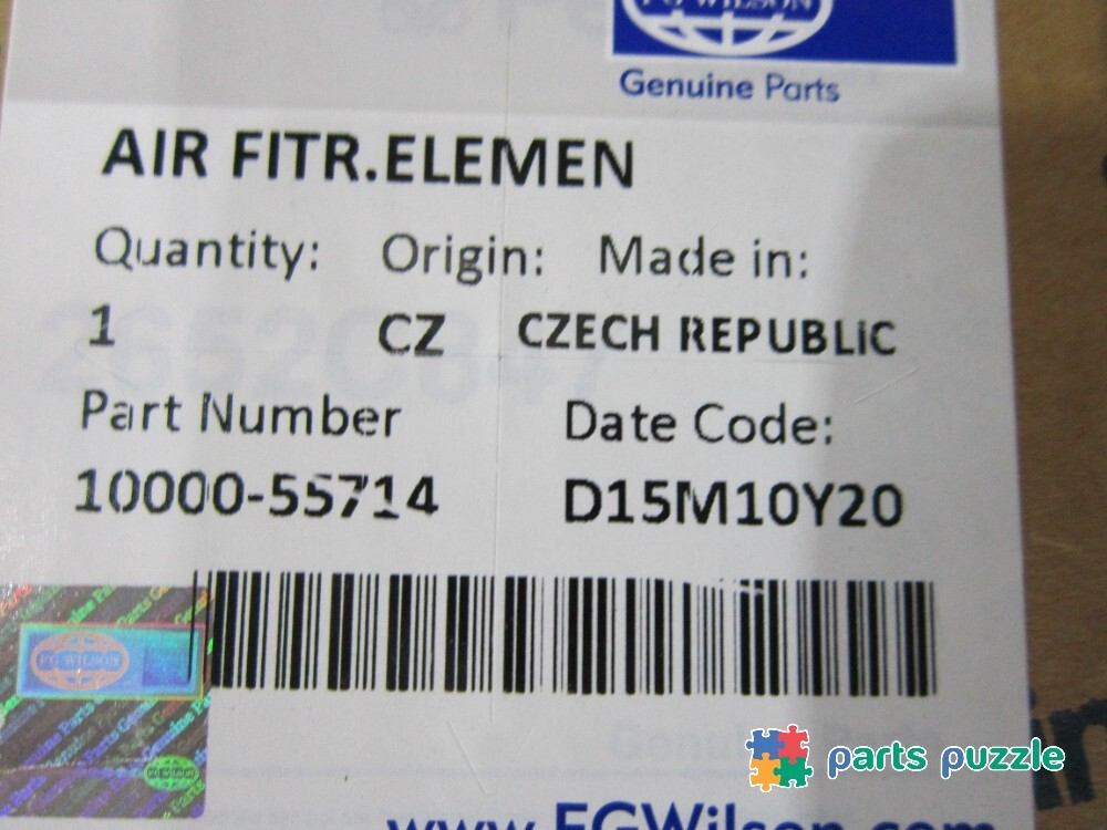 Фильтр воздушный, элемент / Air, Secondary АРТ: 10000-55714