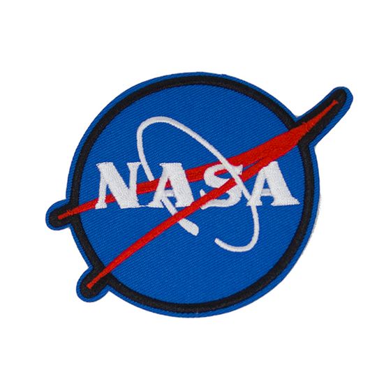 Нашивка термоаппликация на одежду и на рюкзак. NASA, НАСА