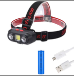 Фонарь налобный яркий Огонь YT-2105