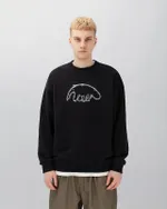 Толстовка Anteater Crewneck Biglogo Black