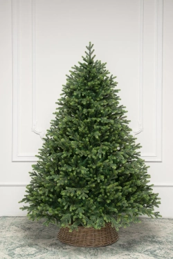 Искусственная елка Венецианская 240 см., 590 мульти/теплых белых Led ламп (2в1), Литая хвоя+ПВХ, ЕлкиТорг (175240)