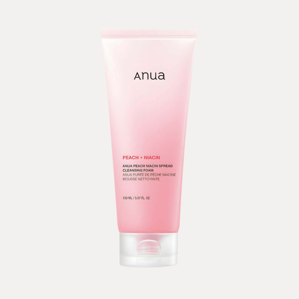 ANUA Пенка для умывания с персиком и ниацинамидом Anua Peach Niacin Spread Cleansing Foam (150 мл)