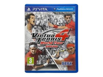 PS VITA Virtua Tennis 4: World Tour Edition PCSB-00031 (Русские субтитры) Б/У