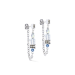 Серьги Coeur de Lion Crystal-Silver 3020/21-1817