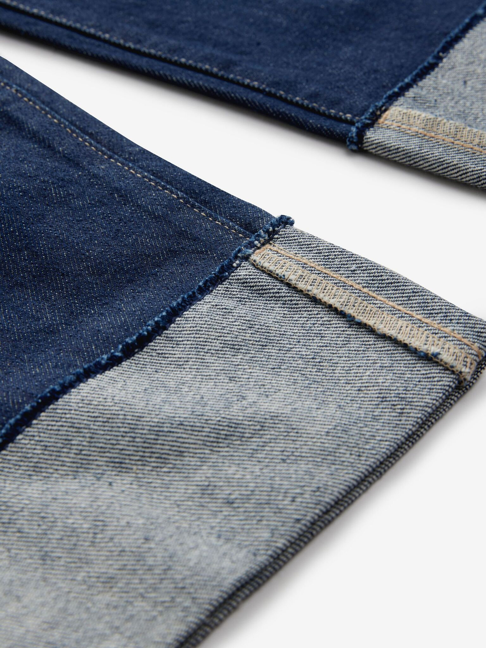 Джинсы широкие для девочки Next N95-133, Темно-синий