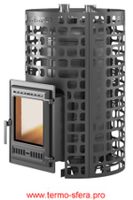 Печь для бани Эверест "Steam Master" 38 (320) ЧУГУН б/в