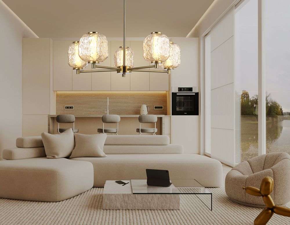 Ambrella Люстра светодиодная на штанге Crystal LH30104