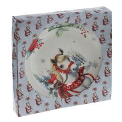 GAEM Блюдо "Лошадь", L32,5 W32,5 H5,5 см