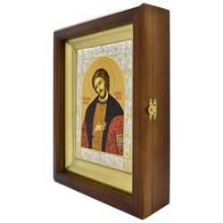 Александр Невский. Икона, писанная в монастыре.