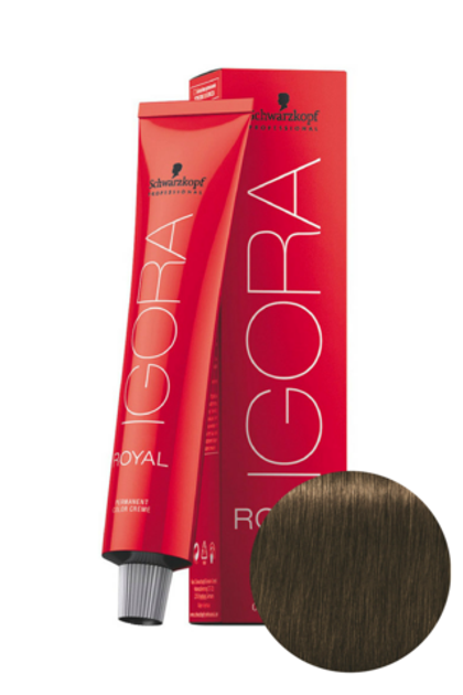 Краска для волос Igora Royal 6-63 Темный русый шоколадный матовый Schwarzkopf Professional, 60 мл
