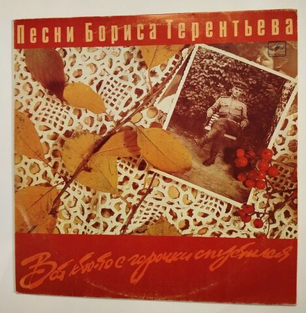 Винтажная виниловая пластинка LP Сборник Борис Терентьев Вот Кто То С Горочки Спустился (СССР 1988) (Толкунова, Вуячич, Кристалинская, Трошин)