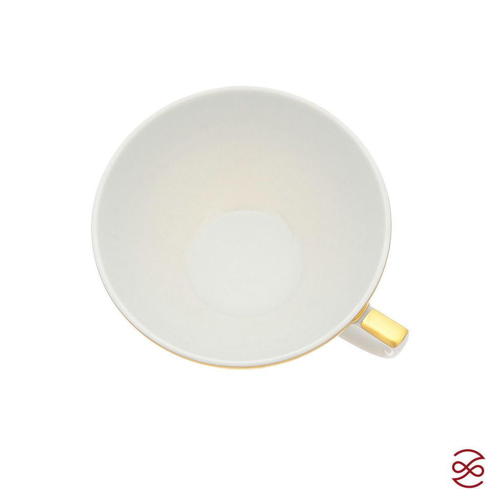 Кофейный сервиз Falkenporzellan Rio white gold 6 персон 17 предметов