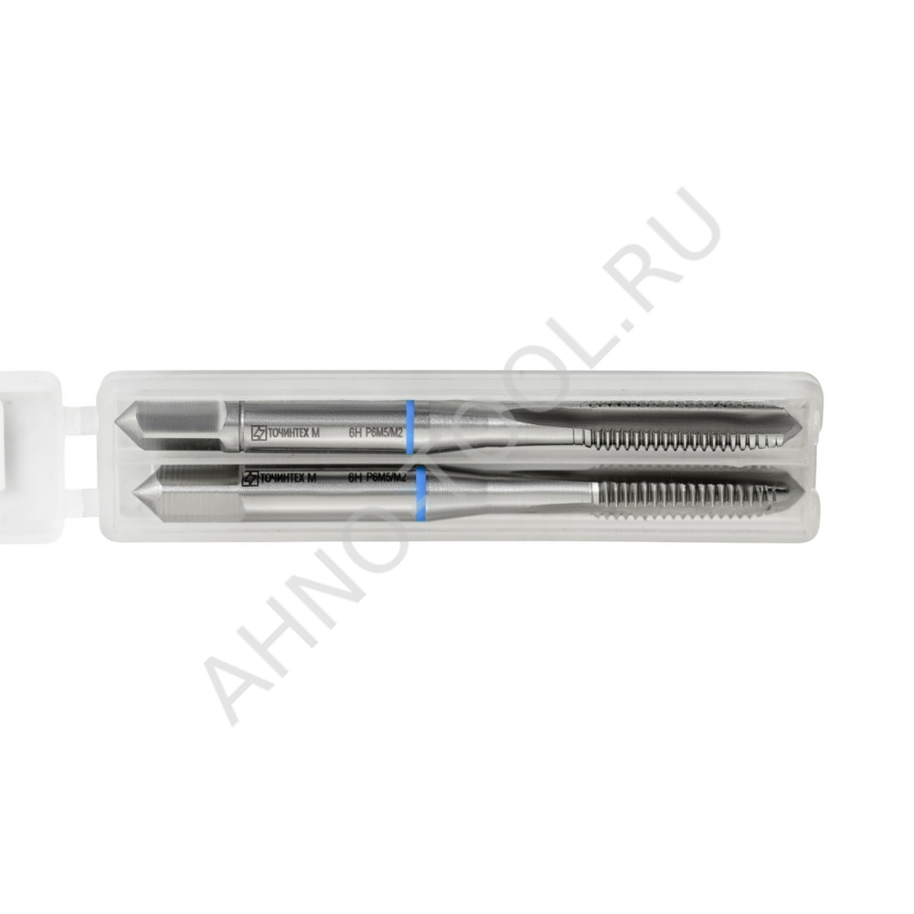 Метчик м/р  М2,5х0,45 Р6М5(М2) ГОСТ 3266-81 к-т 2 шт. с прох. хв. ТОЧИНТЕХ