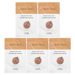 Idealove, Superfood Skin Savior, маска для лица с суперфудами, кокос, 5 шт. по 20 мл (0,68 жидк. унции)