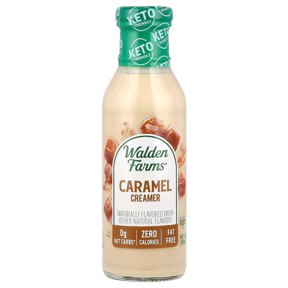 Walden Farms, Сливки для кофе, карамель, 355 мл (12 жидк. унц.)