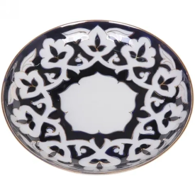 Ляган малый 24см «Пахта» с позолотой