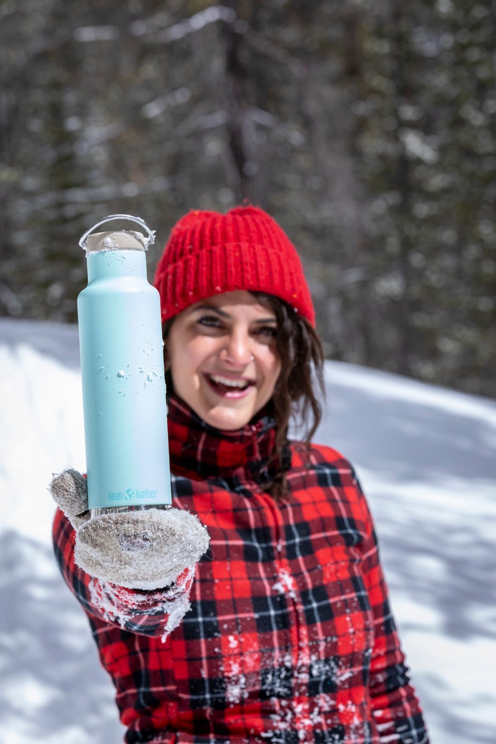 Термобутылка Klean Kanteen NEW Insulated Classic 20oz (592 мл) Blue Tint